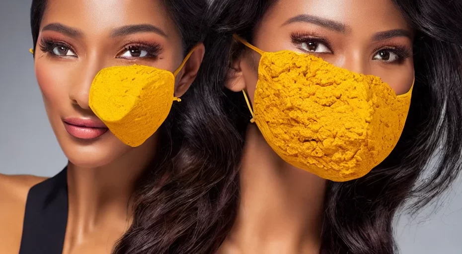 how to make aloe vera and turmeric face mask